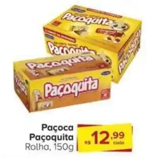 Carrefour Paçoca Paçoquita Rolha, 150g| oferta