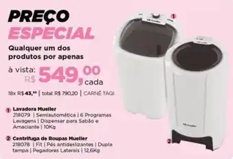 Qualquer um dos produtos por apenas