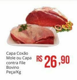 Mart Minas Capa coxão mole ou capa contra file bovino peça/kg oferta