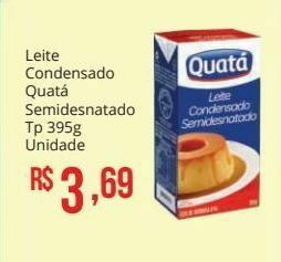 Leite condensado quatá semidesnatado tp 395g