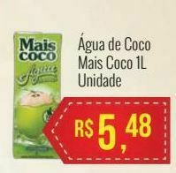 Mart Minas Água de coco mais coco 1l oferta