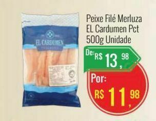 Mart Minas Peixe filé merluza el cardumen pct 500g oferta