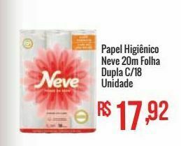 Mart Minas Papel higiênico neve oferta
