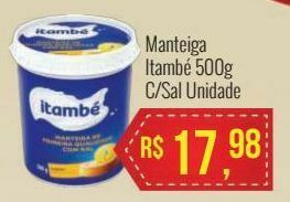 Mart Minas Manteiga itambé 500g c/sal oferta
