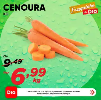 Dia CENOURA KG oferta