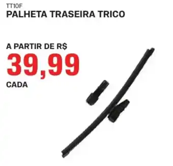 PALHETA TRASEIRA TRICO