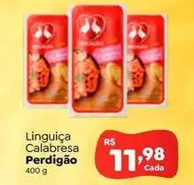 Novo Atacarejo Perdigão - linguiça calabresa oferta