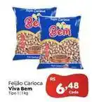 Novo Atacarejo Viva bem - feijão carioca oferta