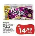 Novo Atacarejo Velud - papel higiênico oferta