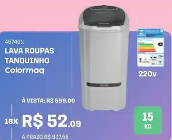 LAVA ROUPAS TANQUINHO Colormaq