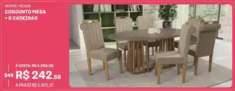 Lojas Certel CONJUNTO MESA +6 CADEIRAS oferta