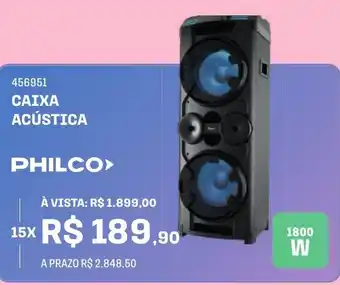 CAIXA ACÚSTICA PHILCO