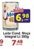 Rossi Supermercado Leite Cond. Moça Integral Lt 395g oferta