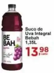 Rossi Supermercado Suco de Uva Integral Bebah 1.35L oferta