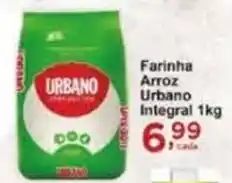 Rossi Supermercado Farinha Arroz Urbano Integral 1kg oferta