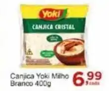 Rossi Supermercado Canjica Yoki Milho Branco 400g oferta