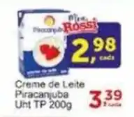 Rossi Supermercado Creme de Leite Piracanjuba Uht TP 200g oferta