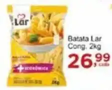 Rossi Supermercado Batata Lar Cong. 2kg oferta