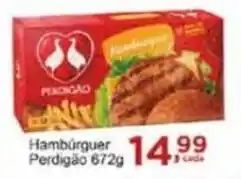 Rossi Supermercado Hambúrguer Perdigão 672g oferta