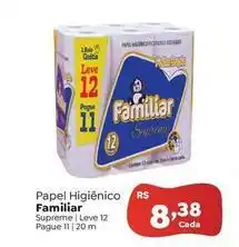 Familiar - papel higiênico