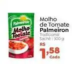 Novo Atacarejo Palmeiron - molho de tomate oferta