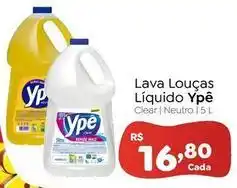 Novo Atacarejo Ypê - lava louças líquido oferta