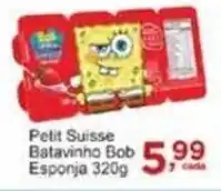 Rossi Supermercado Petit Suisse Batavinho Bob Esponja 320g oferta