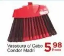 Rossi Supermercado Vassoura o Cabo Condor Madri oferta