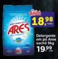 Rossi Supermercado Detergente em pó Ares sachè 5kg oferta