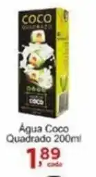Rossi Supermercado Agua Coco Quadrado 200ml oferta