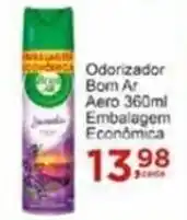 Rossi Supermercado Odorizador Bom Ar Aero 360ml Embalagem Económica oferta