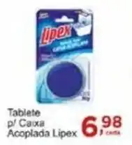 Rossi Supermercado Tablete P/ Caixa Acoplada Lipex oferta