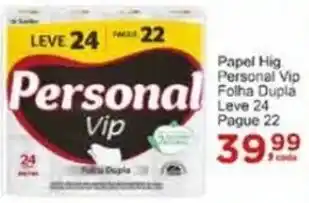 Rossi Supermercado Papel Hig Personal Vip Folha Dupla Leve 24 Pague 22 oferta