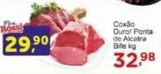 Rossi Supermercado Coxão Duro Ponta de Alcatra Bife kg oferta
