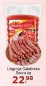 Rossi Supermercado Linguiça Calabresa Seara kg oferta