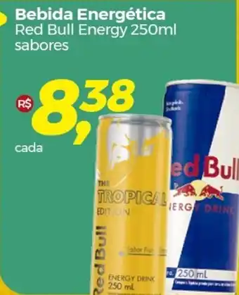 Frangolândia Bebida Energética Red Bull Energy 250ml sabores oferta