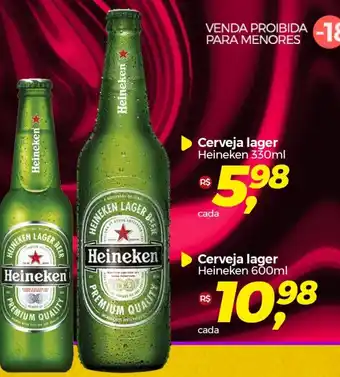 Frangolândia Cerveja lager Heineken 330ml oferta