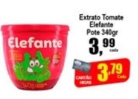 Higa's Supermercado Extrato Tomate Elefante Pote 340g oferta