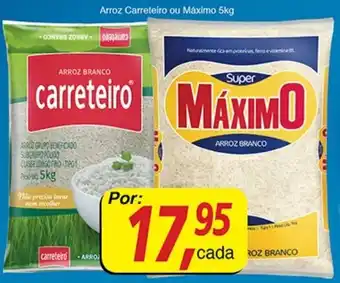 Supermercados Guanabara Arroz Carreteiro ou Maximo 5kg oferta
