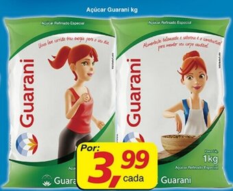 Supermercados Guanabara Acucar Guarani 1kg oferta