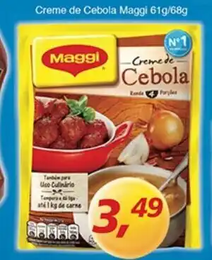 Supermercados Guanabara Creme de cebola Maggi 61g/58g oferta