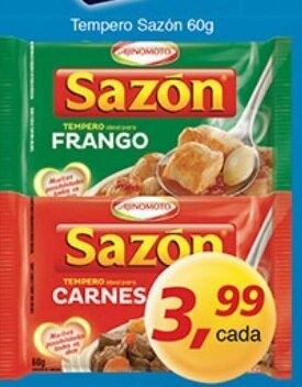 Supermercados Guanabara Tempero Sazon 60g oferta