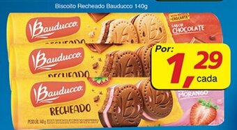 Supermercados Guanabara Biscoito Recheado Bauducco 140g oferta