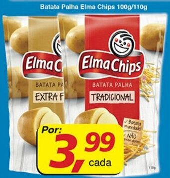 Supermercados Guanabara Batata Palha Elma Chips 100g/110g oferta