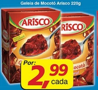 Supermercados Guanabara Geleia de Mocoto Arisco 220g oferta