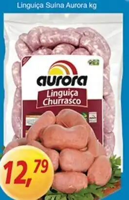 Supermercados Guanabara Linguica Suina Aurora 1kg oferta