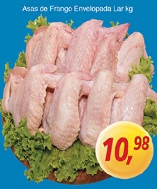 Supermercados Guanabara Assa de Frango Envelopada Lar 1kg oferta