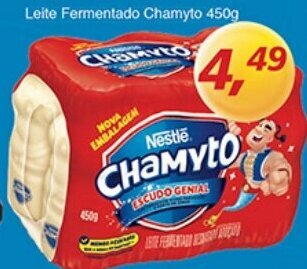 Supermercados Guanabara Leite Fermentado Chamyto 450g oferta