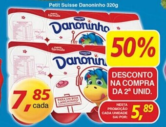 Supermercados Guanabara Petit Suisse Danoninho 320g oferta