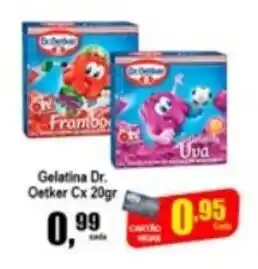 Higa's Supermercado Gelantina Dr.Oetker cx 20g oferta